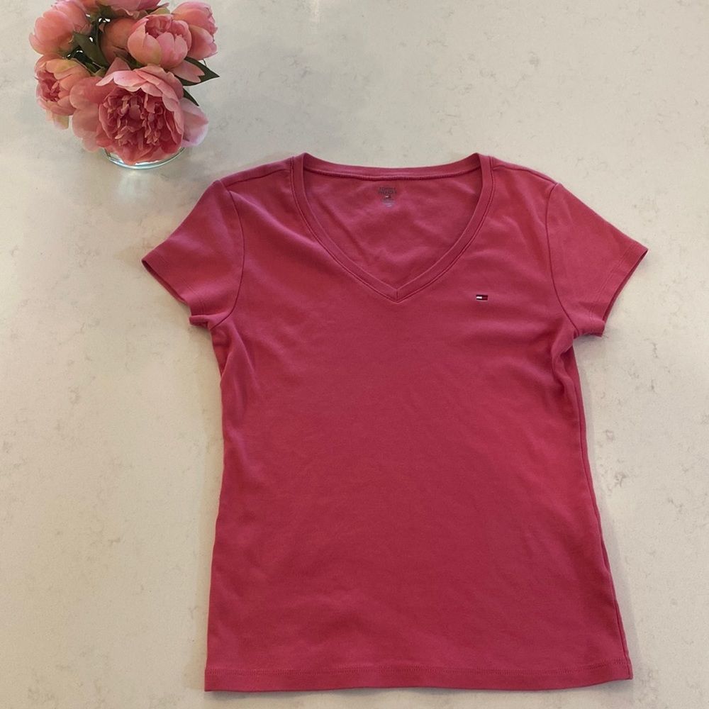 Vintage Tommy Hilfiger Women’s V-Neck Size Large